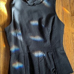 Forever 21 Black and White Polka Dot Blouse